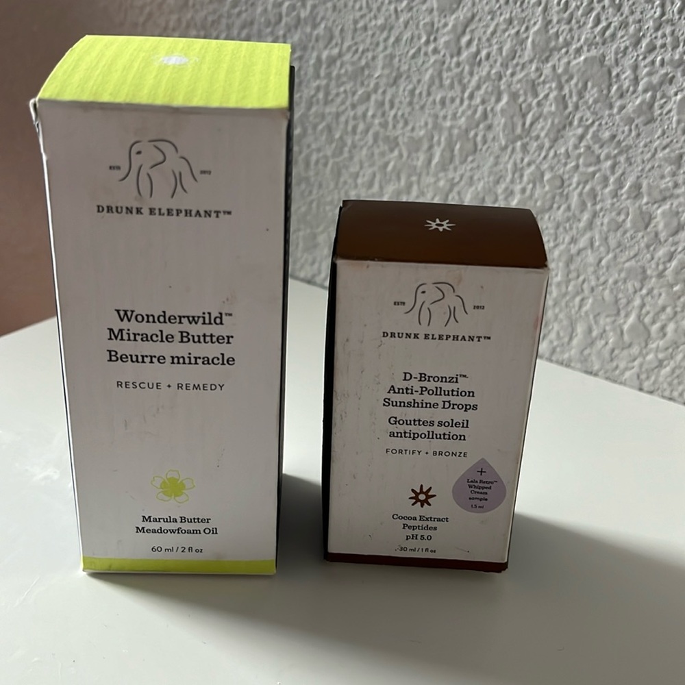 Drunk elephant skincare BOXES